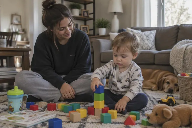 Babysitters — real moment