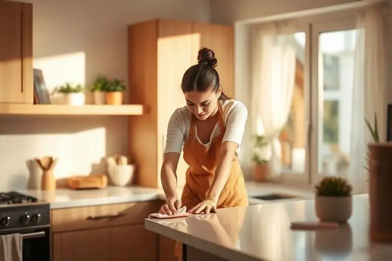 House Cleaning — real moment